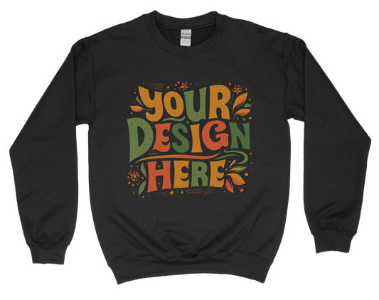 Custom Crew Neck Sweatshirt
