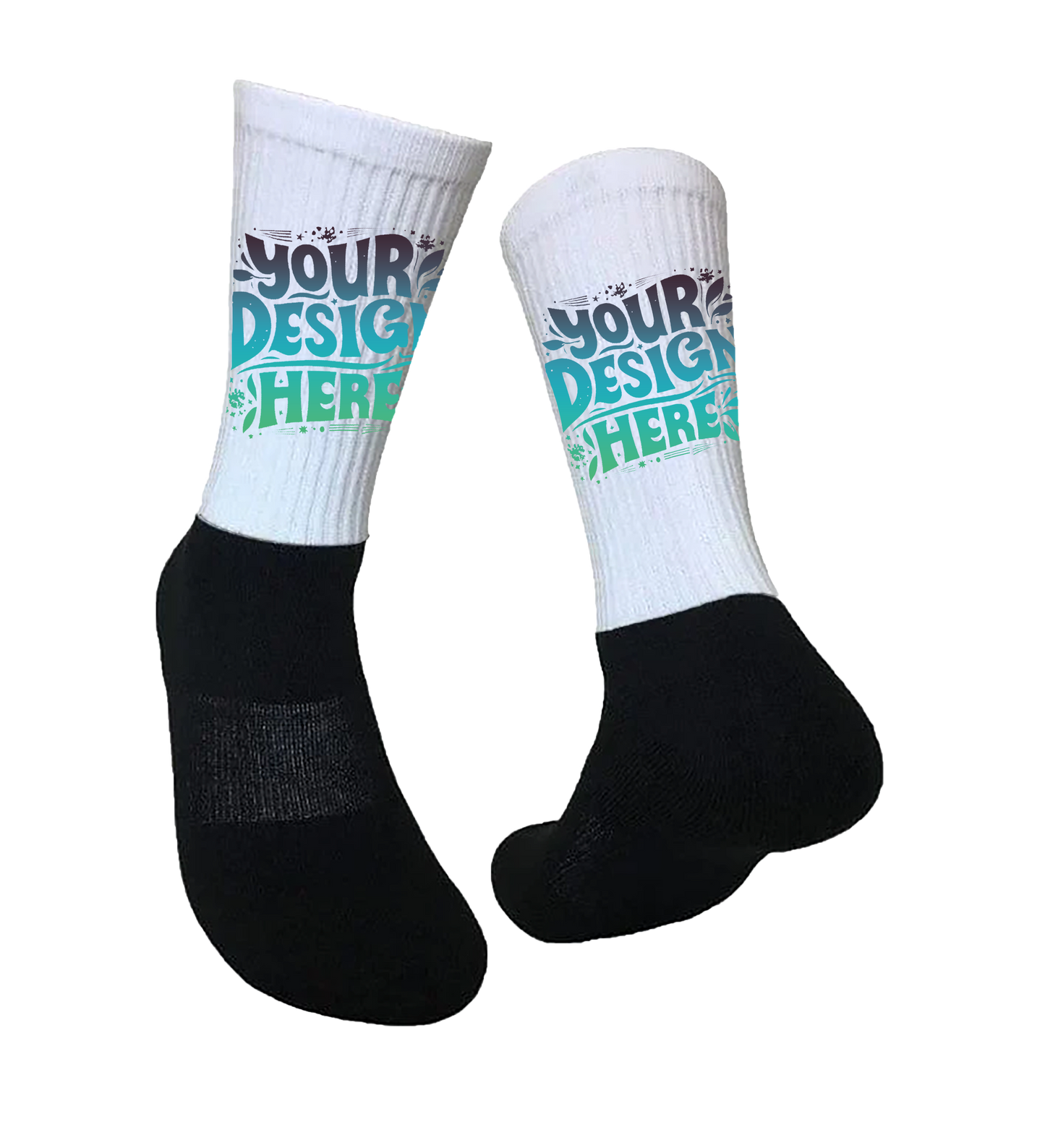 Custom Athletic Crew Socks