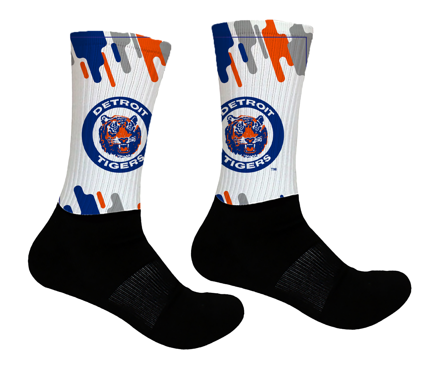 Athletic Crew Custom Socks (Side Placement)